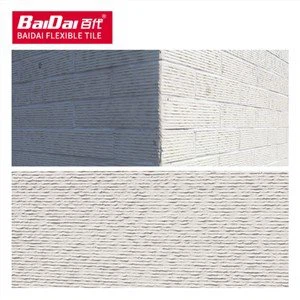 쉬운 설치 얇은 유연한 석재 베니어