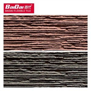 벽과 바닥용 유연한 슬레이트 스톤