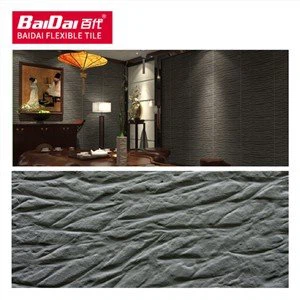 유연한 스톤 베니어 시트